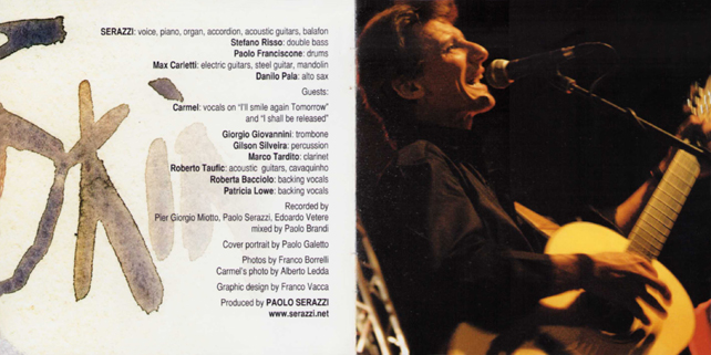Paolo Serazzi and the Detectives CD skin booklet 2