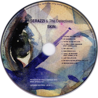 Paolo Serazzi and the Detectives CD skin booklet 1