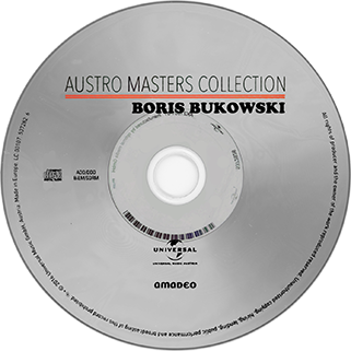 Boris Bukowski CD Austro Masters Collection label