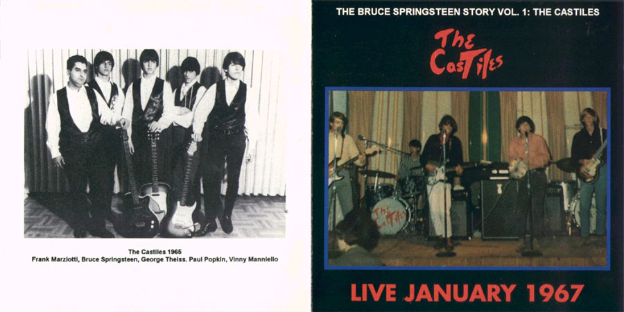 the castiles CD live January 1967 cover out