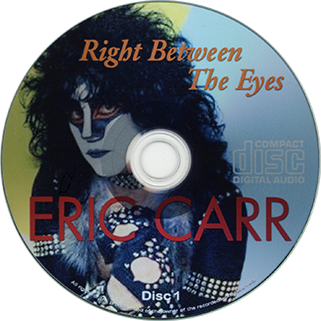 eric carr cd right between the eyes label 1