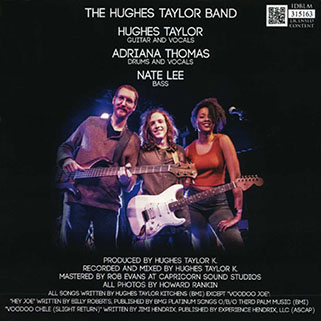 hughes taylor cd live in the uk 2020 insert front