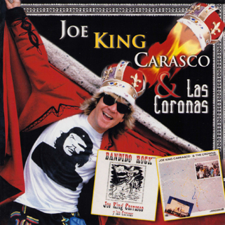 Joe King Carrasco CD Bordertown and Viva San Antone front