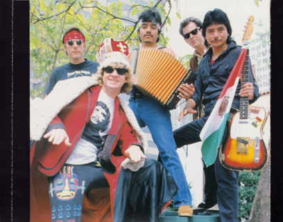 Joe King Carrasco CD Bordertown and Viva San Antone tray in