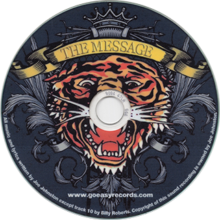 Joe Johnston Band CD The Message label