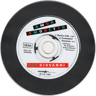 Amor Amoretto CDS Hey Giovanni label