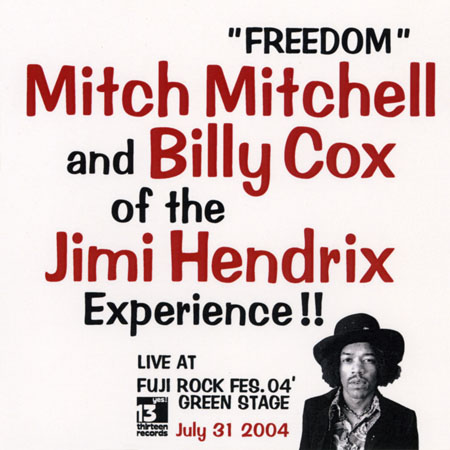 mitch mitchell and billy cox cd freedom front 2