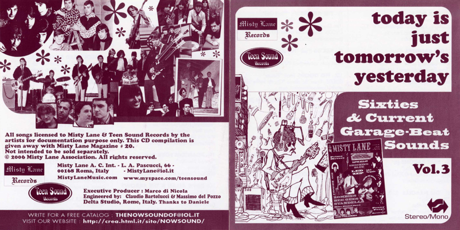 Kek 66 CD various Today Is Just Tomorrow's Yesterday Vol.3 cover out