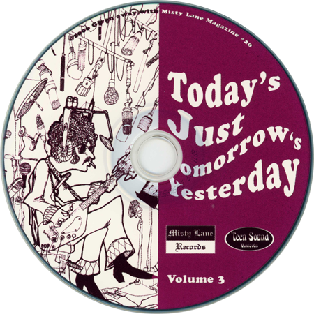 Kek 66 CD various Today Is Just Tomorrow's Yesterday Vol.3 label