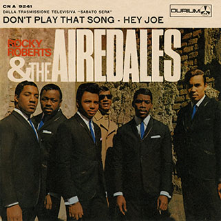 rocky roberts single hey joe italy front cover