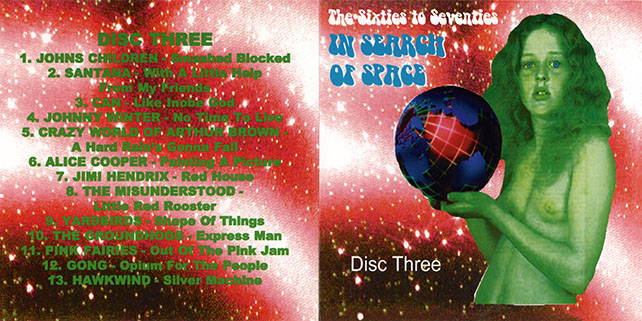tim rose boxset in search of space cd 3 cover out